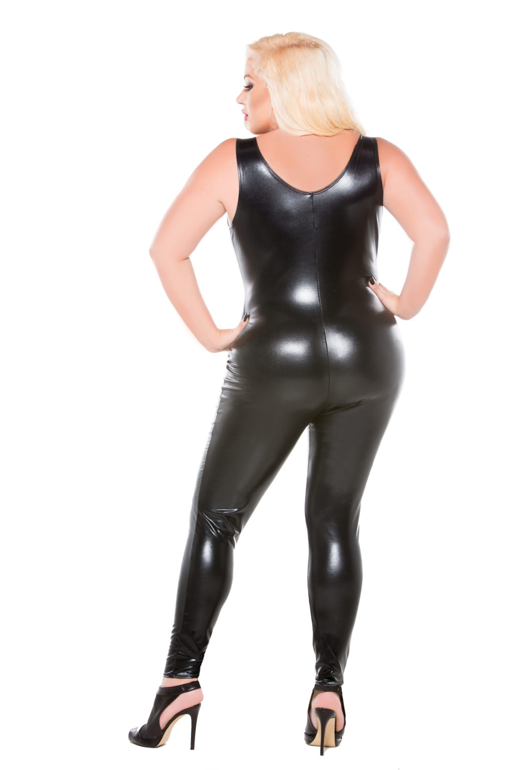 Wet Look Catsuit Allure Lingerie